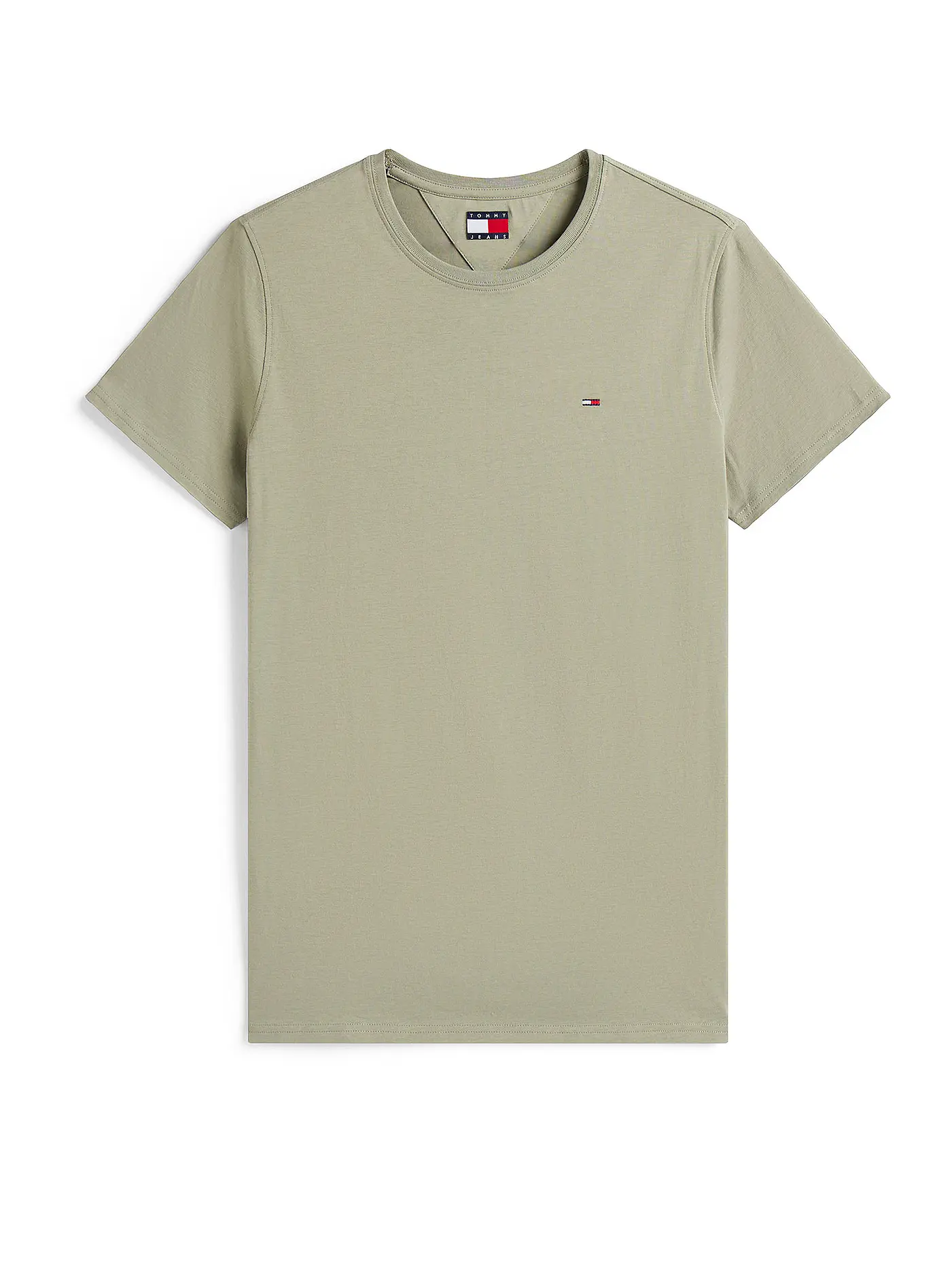 TOMMY JEANS | T-Shirt Slim Fit | olive